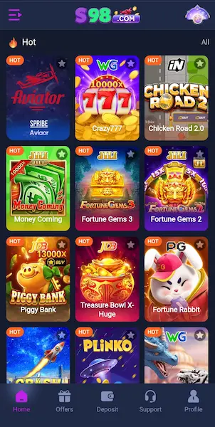 S98 Game PAK