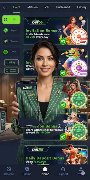 Bet 55 Game APK