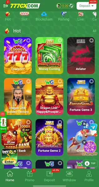 777CX Game APK