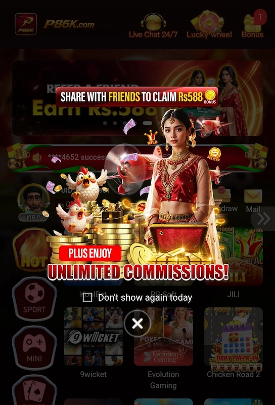 P86K Game Download
