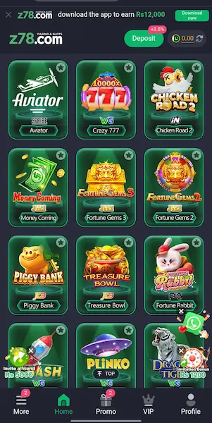 Z78 Game login
